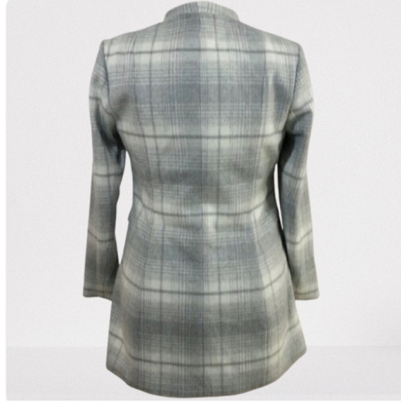 TORRID Double Breasted Plaid Midi Coat. NWT - Picture 2 of 6